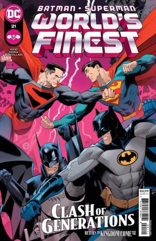 BATMAN SUPERMAN WORLDS FINEST #21 CVR A DAN MORA cover image