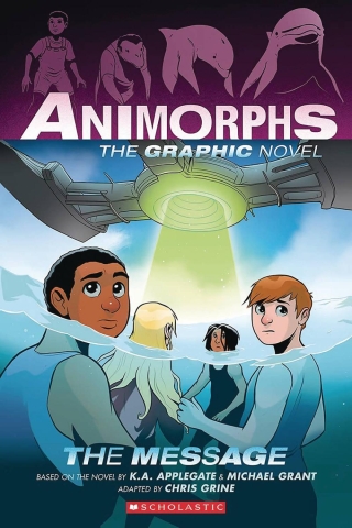 Animorphs: The Graphic Novel Book 4: The Message (SC) cover image