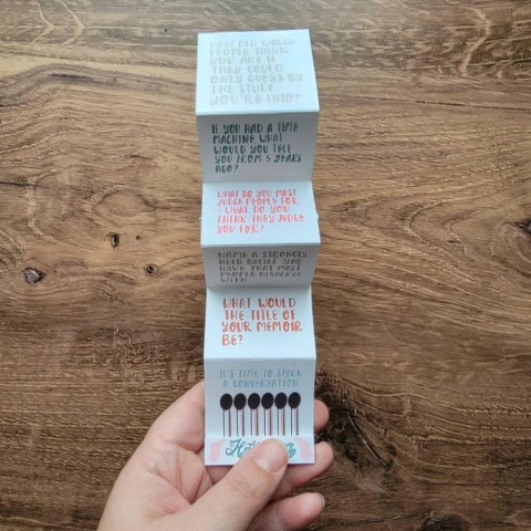 Holly Oddly - Matchbook of Conversation Starters cover image