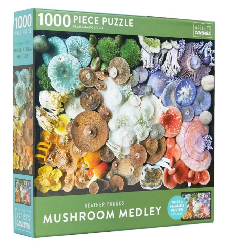Mushroom Medley Jigsaw Puzzle cover image