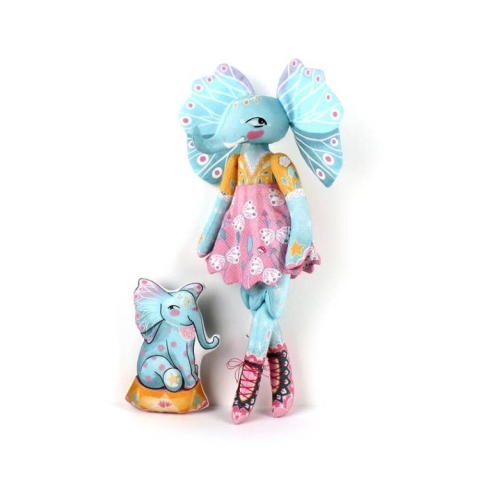 Miss Ella - DIY Dolly Kit: Esme the Elephant Doll cover image