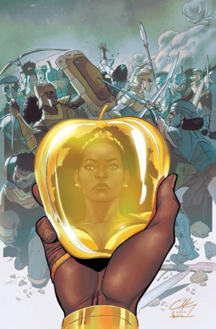 AMAZONS ATTACK #3 CVR A CLAYTON HENRY cover image