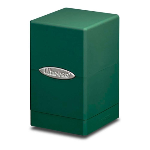 Deckbox: Satin Tower 100+ - Forest Green cover image