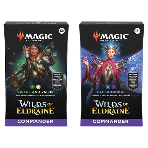 MTG: Wilds of Eldraine Commander Deck Display (4 Decks) cover image