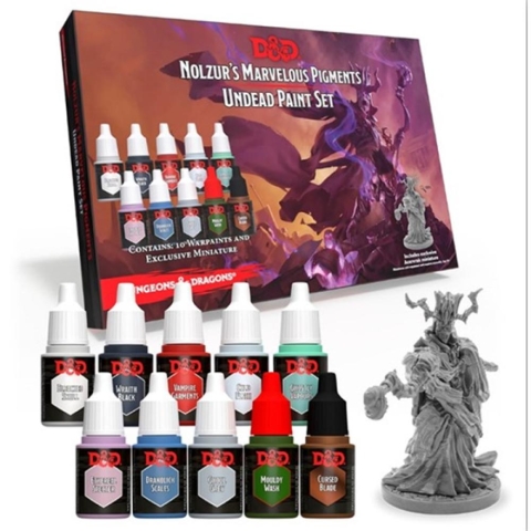 D&D Nolzur's Marvelous Pigments: Undead Paint Set cover image