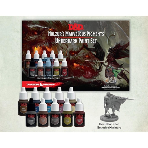 D&D Nolzur's Marvelous Pigments: Underdark Paint Set cover image