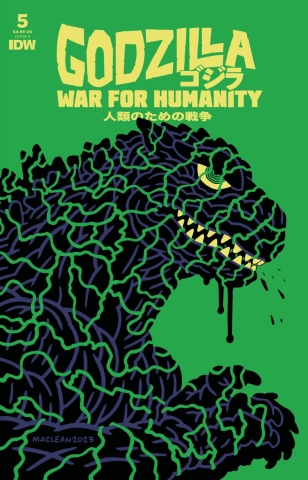 GODZILLA THE WAR FOR HUMANITY #5 COVER A MACLEAN CVR A cover image