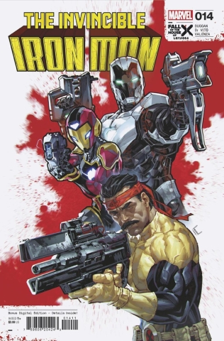 INVINCIBLE IRON MAN 14 CVR A cover image
