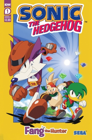 SONIC THE HEDGEHOG FANG THE HUNTER #1 COVER A HAMMERSTROM CVR A cover image