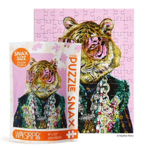 WerkShoppe - Rose Colored Glasses (100 Piece Puzzle Snax) cover image