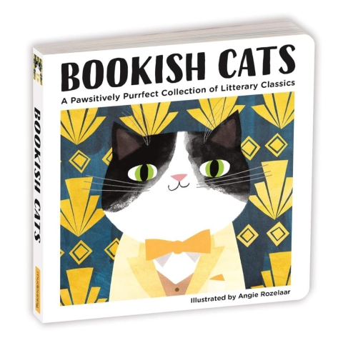 Bookish Cats Board Book cover image