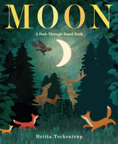 Moon: A Peek-Through Board Book cover image