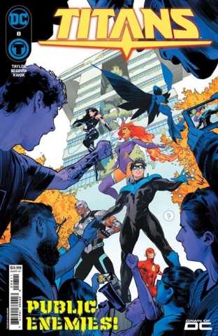 TITANS #8 CVR A DAN MORA cover image