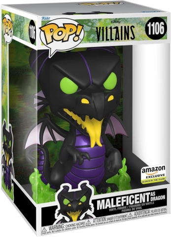 Funko Pop! Jumbo: Disney - Maleficent Dragon (Glow in the Dark exclusive) cover image
