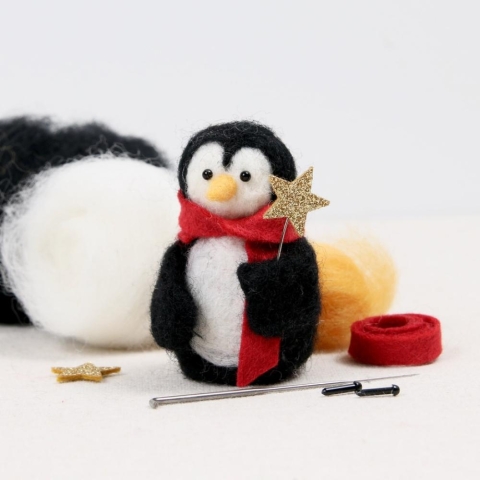 Benzie Design - Needle Felting Kit: Paloma Penguin cover image