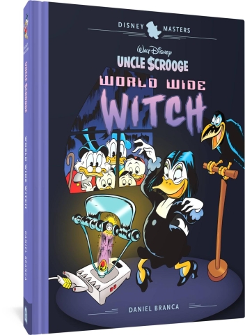 WALT DISNEYS UNCLE SCROOGE HC VOL 24 WORLD WIDE WITCH DISNEY MASTERS cover image