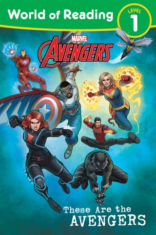World of Reading Level 1: These are the Avengers cover image