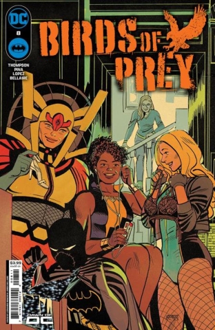 BIRDS OF PREY #8 CVR A LEONARDO ROMERO cover image