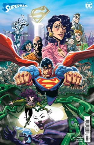 SUPERMAN #13 CVR G INC 1:25 JERRY GAYLORD CARD STOCK VAR (HOUSE OF BRAINIAC) cover image