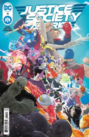 JUSTICE SOCIETY OF AMERICA #11 (OF 12) CVR A MIKEL JANIN (RES) cover image