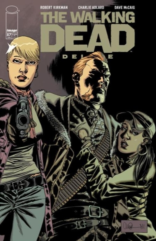 WALKING DEAD DELUXE #87 CVR B CHARLIE ADLARD & DAVE MCCAIG VAR (MR) cover image