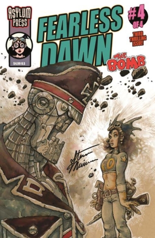 FEARLESS DAWN THE BOMB #4 (OF 4) CVR A SIGNED STEVE MANNION VAR cover image