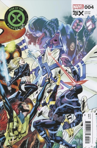 RISE OF THE POWERS OF X #4 BRYAN HITCH CONNECTING VAR FHX CVR C cover image