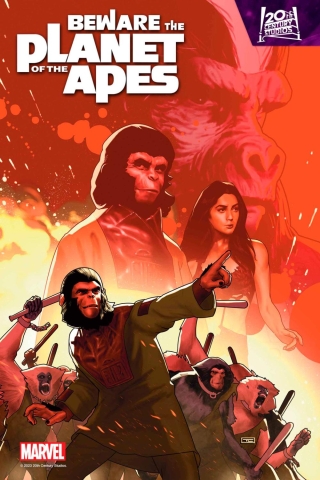 BEWARE THE PLANET OF THE APES #4 CVR A cover image