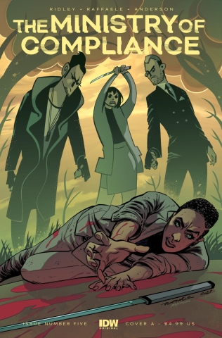 THE MINISTRY OF COMPLIANCE #5 COVER A RAFFAELE CVR A cover image