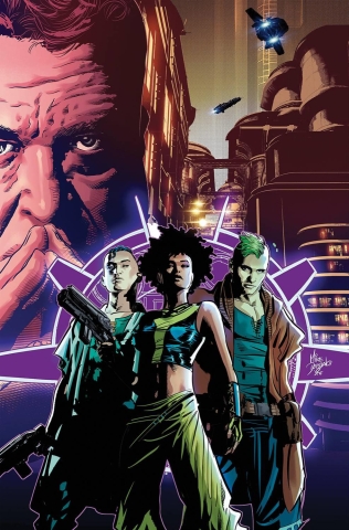 SILICON BANDITS #1 CVR C INC 1:5 MIKE DEODATO CARDSTOCK VAR (MR) cover image