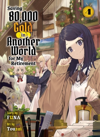 SAVING 80000 GOLD LIGHT NOVEL TP VOL 04 cover image