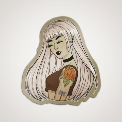 Fabled Creative Co: Spring Orc Sticker cover image