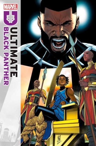 ULTIMATE BLACK PANTHER #4 CVR A cover image