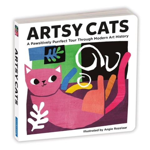 Artsy Cats Board Book cover image