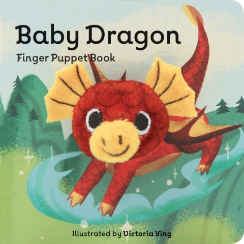 Baby Dragon: Finger Puppet Book cover image