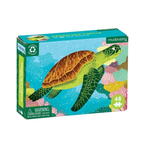 Green Sea Turtle Mini Puzzle cover image