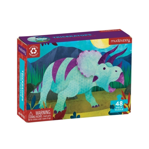 Triceratops Mini Puzzle cover image