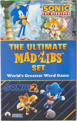 The Ultimate Sonic the Hedgehog Mad Libs Set cover image