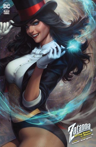 ZATANNA BRING DOWN THE HOUSE #1 (OF 5) CVR B STANLEY ARTGERM LAU VAR (MR) cover image