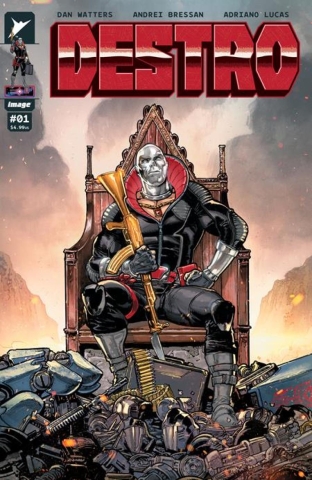 DESTRO #1 (OF 5) CVR A  ANDREI BRESSAN & ADRIANO LUCAS cover image