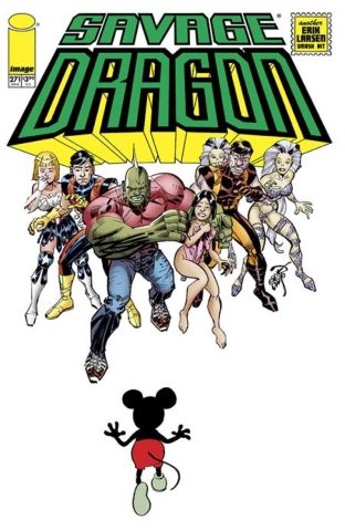 SAVAGE DRAGON #271 CVR A ERIK LARSEN (MR) cover image