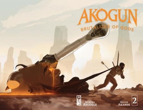 AKOGUN BRUTALIZER OF GODS #2 (OF 3) CVR A DOTUN AKANDE WRAPAROUND cover image