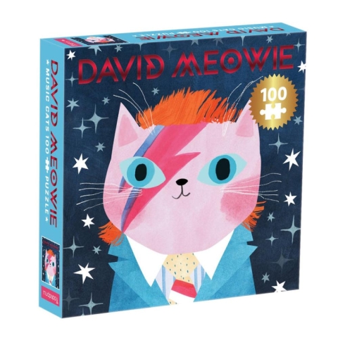 David Meowie (Music Cats 100 Piece Puzzle) cover image