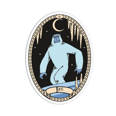 Girls Printing House - Yeti Sticker cover image