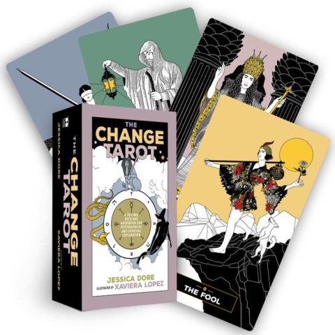 The Change Tarot: A 78-Card Deck and Guidebook for Psychological and Spiritual Exploration cover image