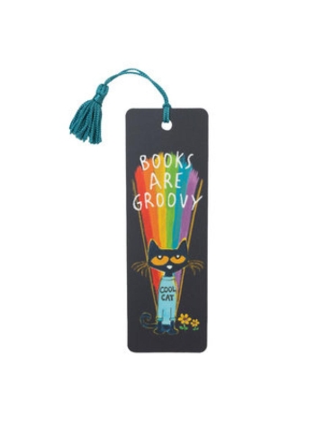 Pete the Cat: Books are Groovy Bookmark cover image