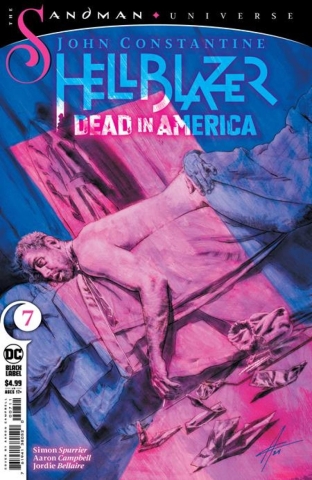 JOHN CONSTANTINE HELLBLAZER DEAD IN AMERICA #7 (OF 11) CVR A AARON CAMPBELL (MR) cover image