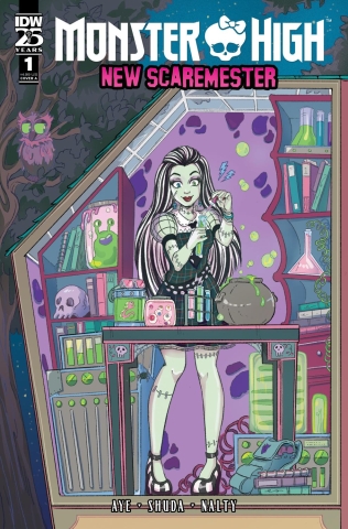 MONSTER HIGH NEW SCAREMESTER #1 COVER A JOVELLANOS CVR A cover image