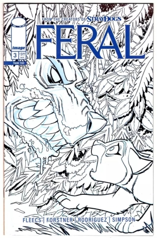 FERAL #3 SURPRISE 1 PER STORE THANK YOU VARIANT cover image