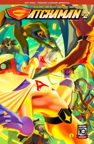 GATCHAMAN #2 CVR A INAKI MIRANDA cover image